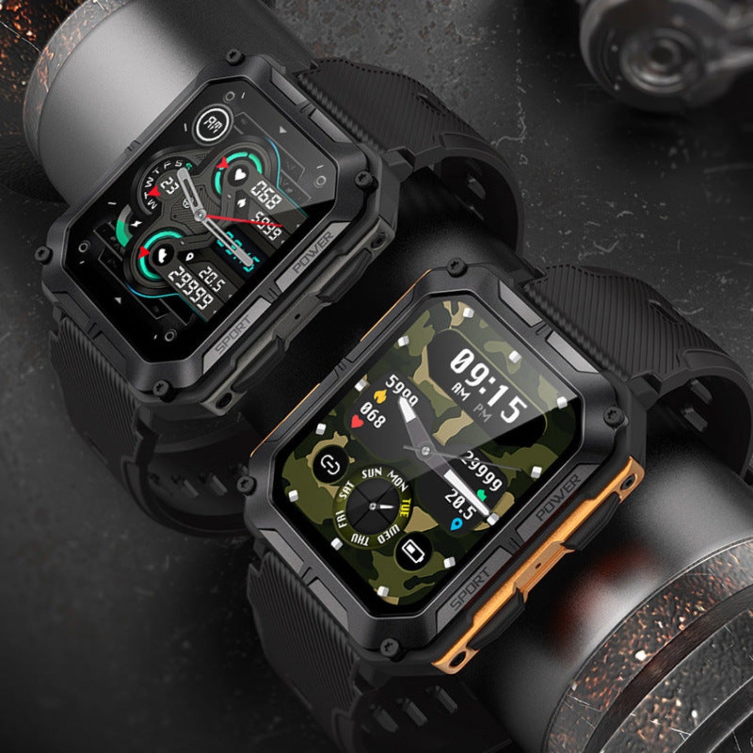 Conquer Your Workouts: Sport Smartwatch with Bluetooth Calling for Seamless Outdoor Adventures LA ROSE BEAUTY