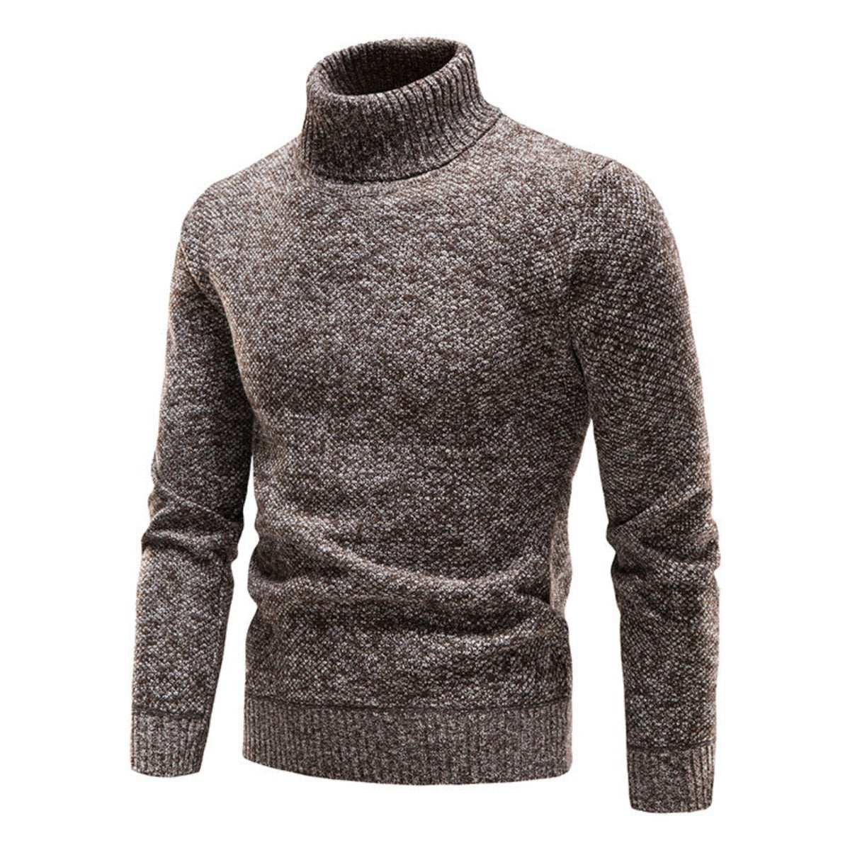 Double Duty Warmth: Undershirt Turtleneck Sweater for Layering Comfort LA ROSE BEAUTY
