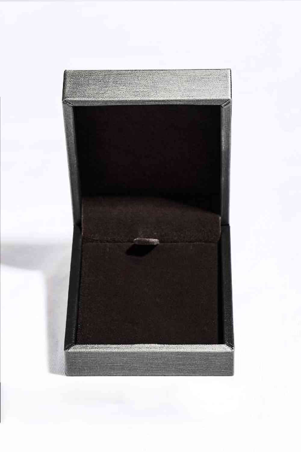 Minimalist 925 Sterling Silver Moissanite Pendant Necklace LA ROSE BEAUTY