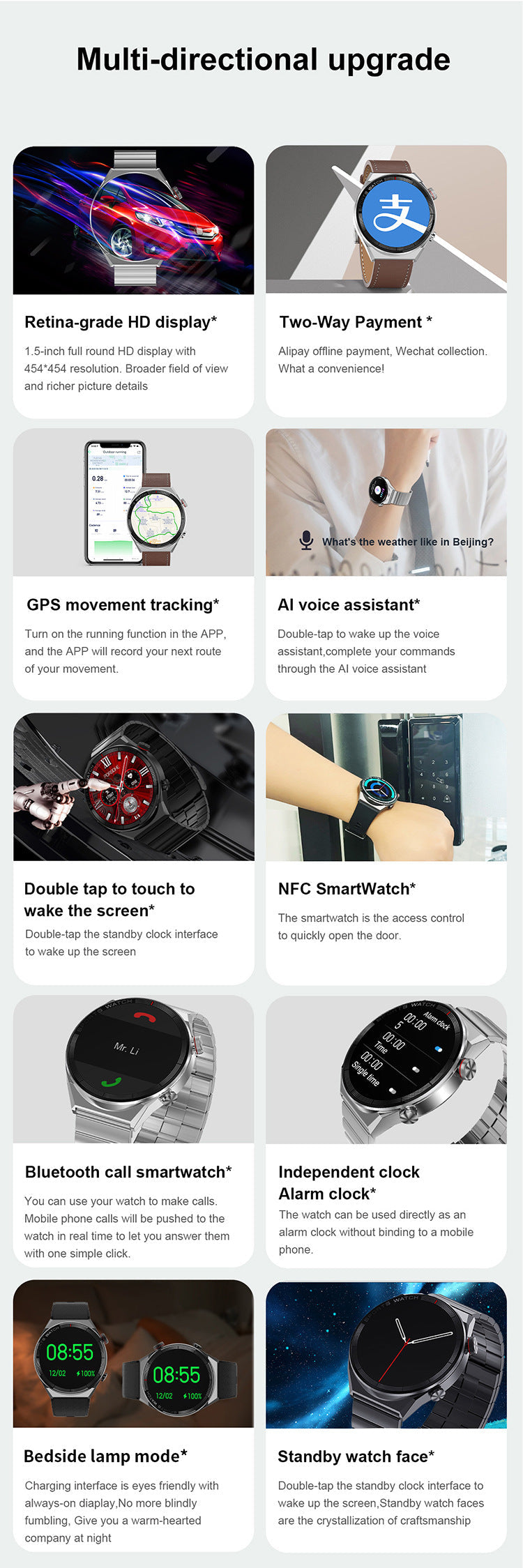 Smart Watch: Bluetooth Calling, Heart Rate Monitoring, & Music Playback LA ROSE BEAUTY